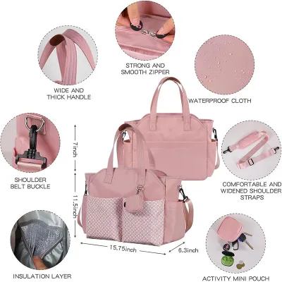 Blush Care Mommy Bag